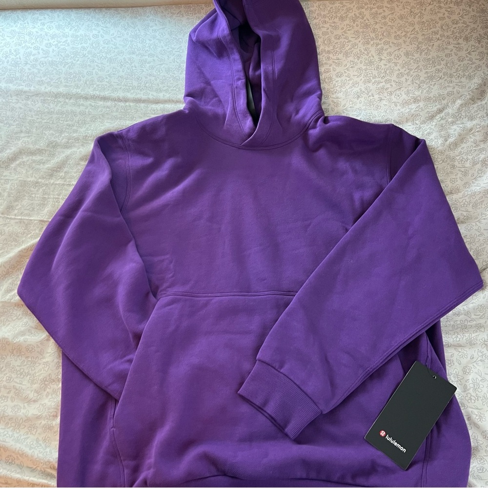 Lululemon Athletica Vibrant Purple Steady State Pullover Hoodie CGPU